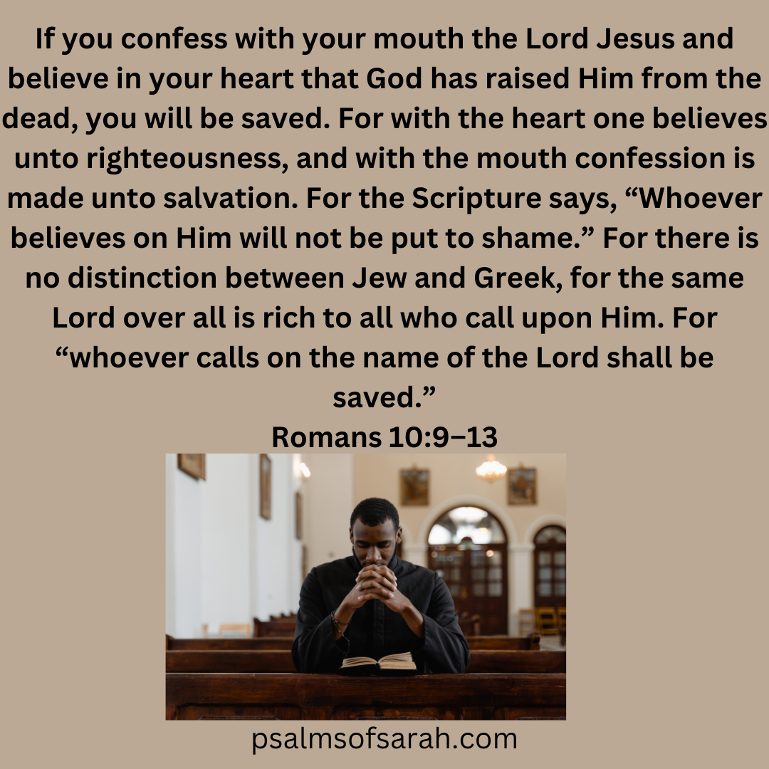 Confess: There Is Only One Way